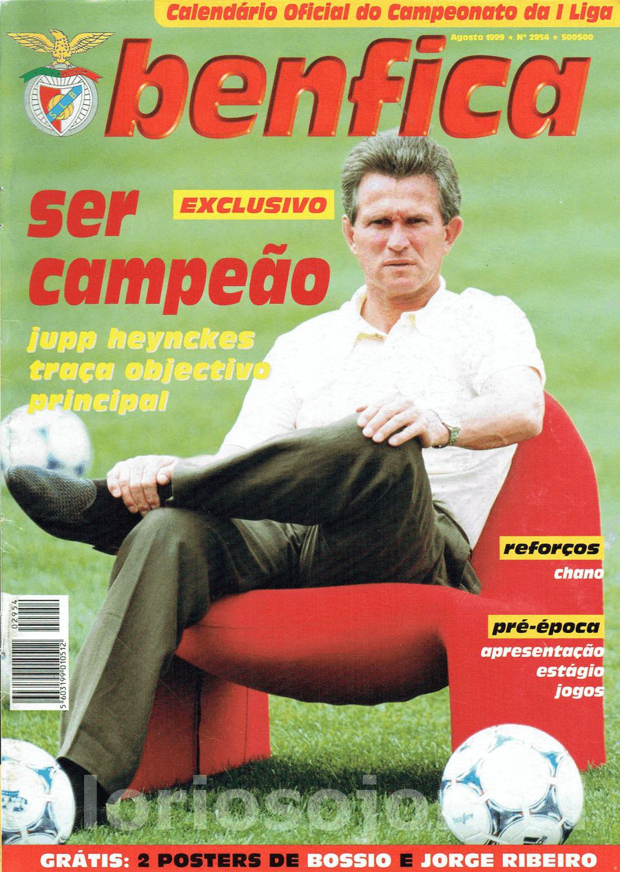 jornal o benfica 2954 1999-08-00